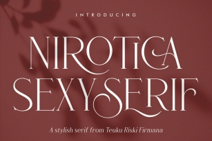 Nirotica Font Font Download