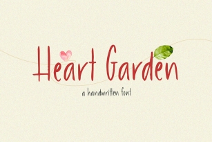 Heart Garden Font Font Download