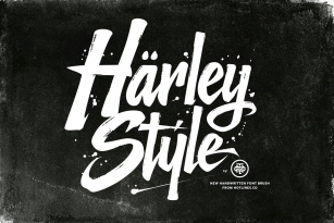 Harley Style Font Font Download