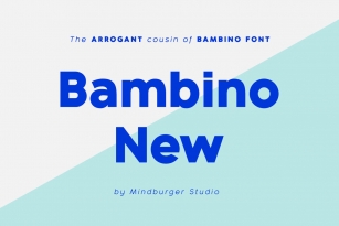 Bambino New Font Font Download