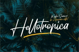 Hellotropica Font Font Download