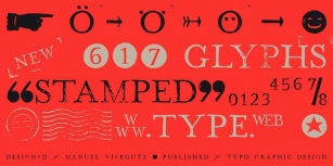 Hand Stamp Play Rough Serif Font Font Download