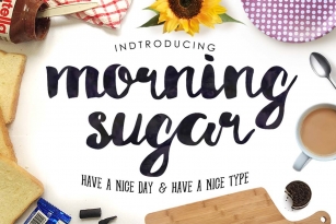 Morning Sugar Font Font Download