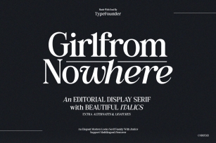 Girl from Nowhere Font Font Download