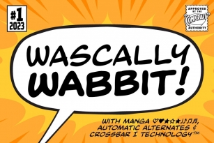 Wascally Wabbit Font Font Download