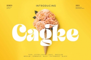 Cagke Font Font Download