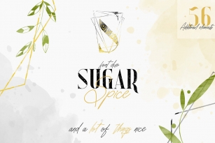 Sugar Spice Duo and Extras Font Download