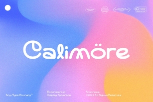 Calimore Font Font Download