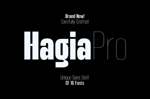 Hagia Pro Font Font Download