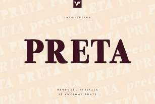 Preta Font Font Download