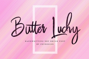 Butter Luchy Font Font Download