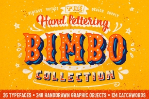 BIMBO - Hand Lettering Collection Font Font Download