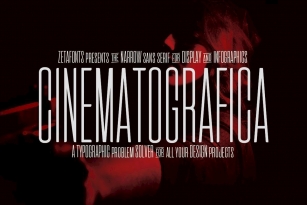 Cinematografica Font Font Download