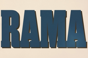 Rama Slab Font Font Download
