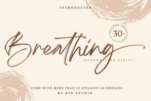 Breathing Font Font Download