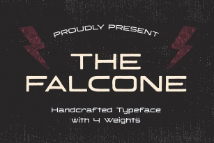 Falcone Handcrafted Typeface Font Font Download