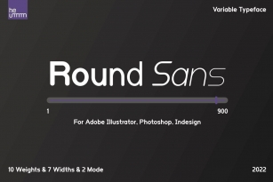 HU Roundsans Variable Font Font Download