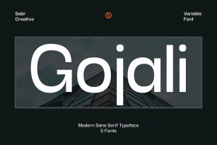 Gojali Font Font Download