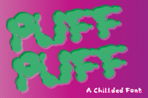Puff Puff Font Font Download
