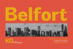 KG Belfort Font Font Download