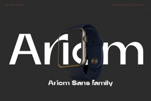 Ariom Sans Font Font Download