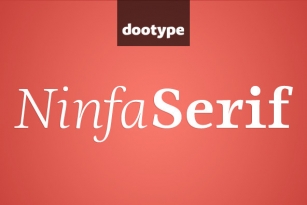 Ninfa Serif Font Font Download