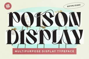 Poison Display Font Font Download