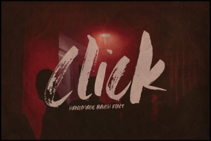 Click Bold Brush Font Font Download