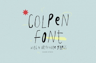 Colpen Font Font Download