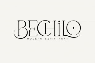 Bechilo Font Font Download