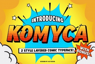 Komyca Layered Font Font Download