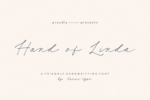 Hand of Linda Font Font Download