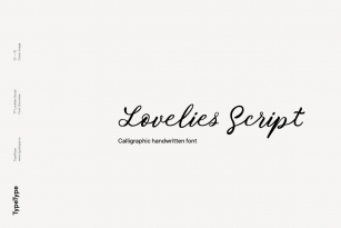 TT Lovelies Script Font Font Download