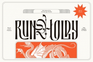 Runholdy Font Font Download