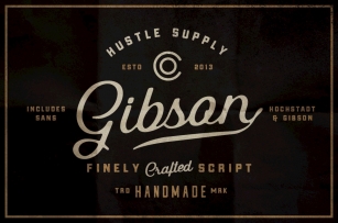 Gibson Font Font Download