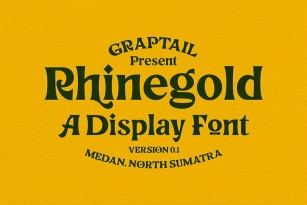 Rhinegold Font Font Download