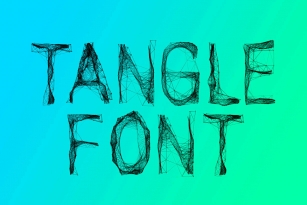 Tangle SVG Font Font Download