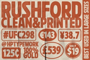 Rushford Font Font Download