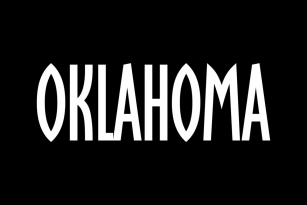 Oklahoma Font Font Download