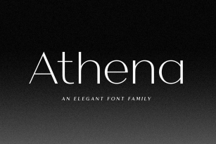 Athena Font Font Download