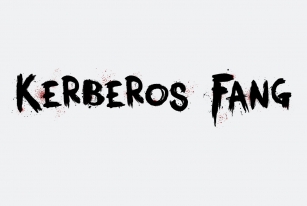Kerberos Fang Font Font Download
