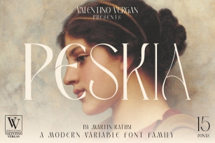 Peskia Font Font Download