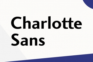Charlotte Sans Font Font Download