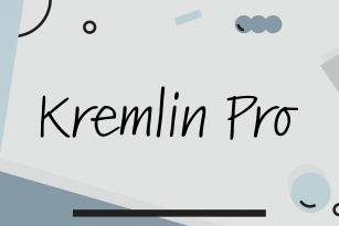 Kremlin Pro Font Font Download