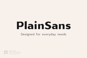 YE PlainSans Font Font Download