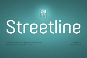 Streetline Font Font Download