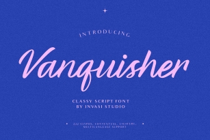 Vanquisher Font Font Download