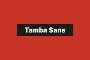 Tamba Sans Font Font Download