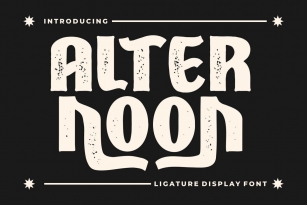 Alternoon Font Font Download