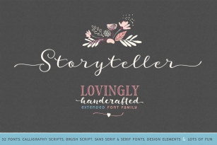 Storyteller Font Font Download